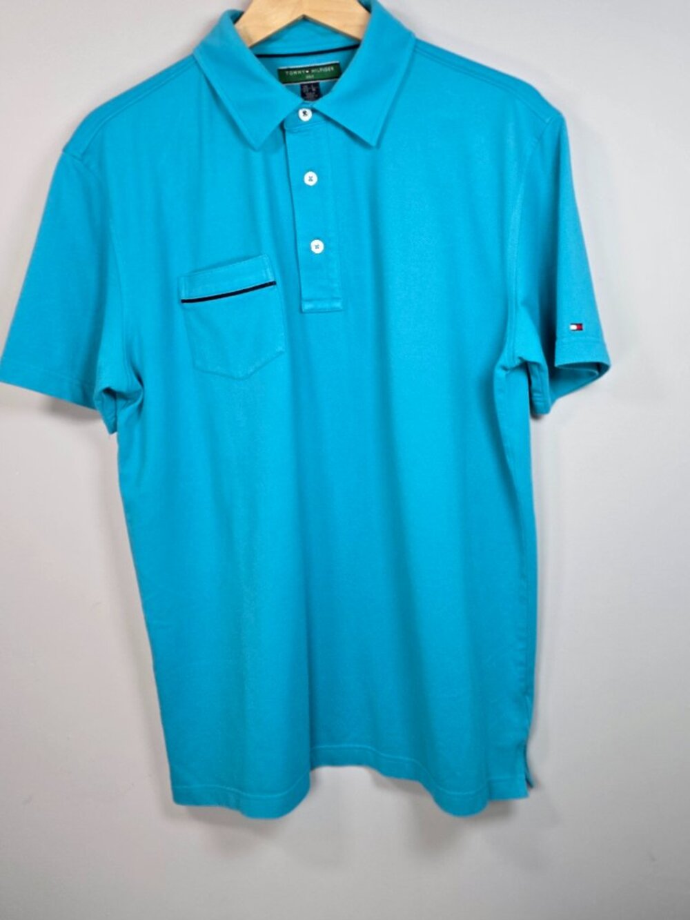 Tommy Hilfiger Men's Short Sleeve Casual Dri Fit Polo Shirt